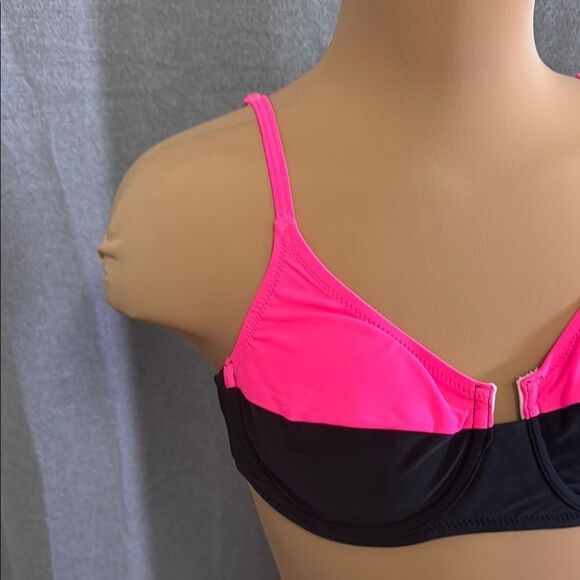 POPVIL Pink and Black Bikini Set - Picture 4 of 16